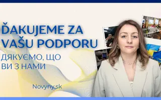 Podporte nezávislé médium pre Ukrajincov v ich rodnom jazyku | NOVYNY.SK