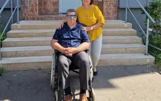 Zlomok sekundy zmenil náš život. Prosím, pomôžte Milošovi znovu kráčať.