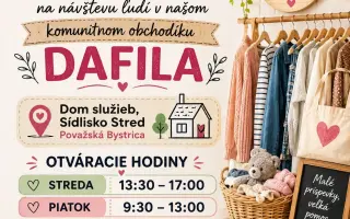 Pomohli ste spustiť komunitný obchod v Považskej Bystrici