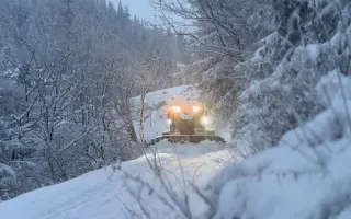Prvý priestor pre bežkárov na Čertovici - zázemie na horách