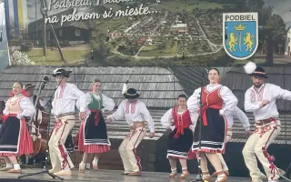 Podpora FS Frankovčan - goralský folklór na festivale v Taliansku