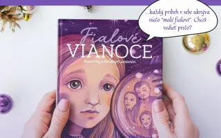 Kniha Fialové Vianoce | Pridajte sa k 16 spisovateľom, ktorí pomáhajú deťom s epilepsiou