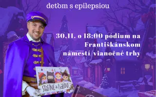 Kniha Fialové Vianoce | Pridajte sa k 16 spisovateľom, ktorí pomáhajú deťom s epilepsiou