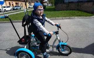 Staying active in May for Nikolas