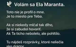 Ela Maranta: Podporte tlač a distribúciu knihy liečivých rozprávok.