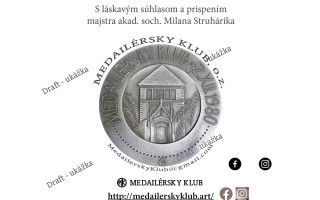 Podporte vznik Publikácie kniha súpis medailí akad. sochára Milana Struhárika