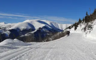 Prvý priestor pre bežkárov na Čertovici - zázemie na horách