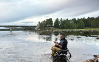 Pomôžme Michalovi splniť si vďaka špeciálnemu vozíku svoje rybárske sny
