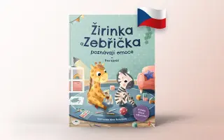 Pomôžte deťom s ich silnými emóciami - s knihou o Žirinke a Zebričke
