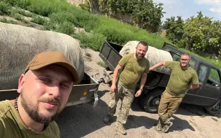 Darované rybárske siete ako ochrana proti dronom - pomôžme zabezpečiť dopravu