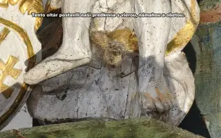 Zachráňme hlavný oltár v kostole sv. Kataríny v Pribyline