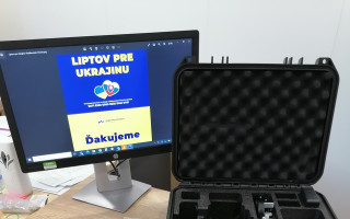 Darujme DRON S TERMOKAMEROU ukrajinským prieskumníkom 3. delostreleckého oddielu