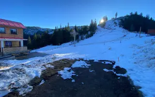 Prvý priestor pre bežkárov na Čertovici - zázemie na horách