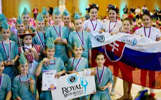 Pomôžte mažoretkám Royal vybojovať európske medaily!