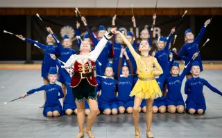 Najkrajšie kostýmy pre Mažoretky Royal