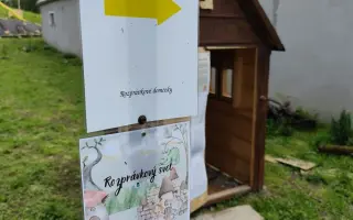 Pomôžte nám dobudovať Lesopark - náučný chodník, rozprávkové domčeky