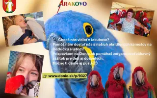 Podporte program "Rozlúčky s letom 2025" v Jakubove