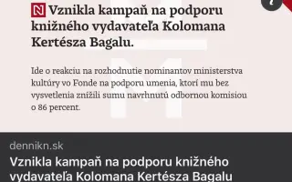 KK BAGALA – Nedovoľme, aby sa literatúra prepadla do ticha!
