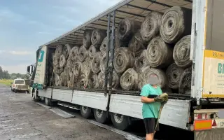 Darované rybárske siete ako ochrana proti dronom - pomôžme zabezpečiť dopravu