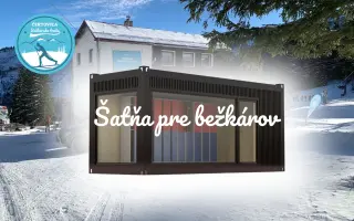 Prvý priestor pre bežkárov na Čertovici - zázemie na horách
