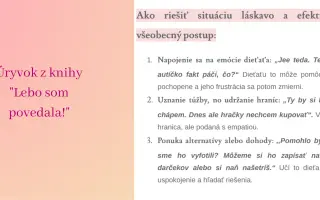 Podpor knihu „Lebo som povedala!" a posuň rodičovstvo od moci k  vzťahu