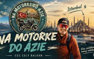 Podporte ma na ceste ZO SLOVENSKA NA MOTORKE AŽ DO ÁZIE