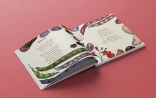 Kniha "Maľovaná zelenina" | ukážme deťom skutočnú zeleninu :)