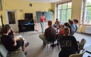 Pomohli ste priniesť hry namiesto striel deťom v Černihive