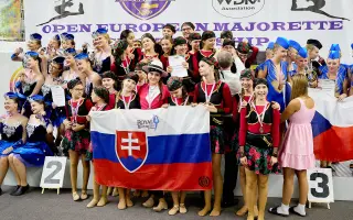 Podporte majstrovské ambície Mažoretiek Royal