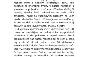 VYMOTÁVAČ: Podporte vydanie knihy o manipulatívnych technikách