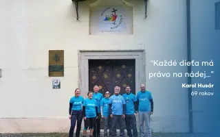 Pešo z Košíc do Bratislavy: Nasýtťe spolu so mnou celú školu v Afrike