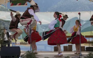 Podpora FS Frankovčan - goralský folklór na festivale v Taliansku