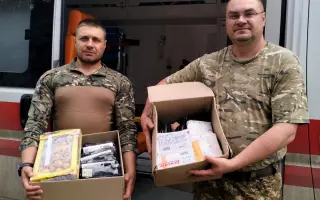 Pokračujeme: zdravotnícky materiál zastavuje krvácanie statočných Ukrajincov