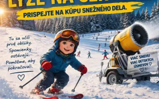 Pomôžme zachrániť lyžovačku na somárskej lúčke na Čertove