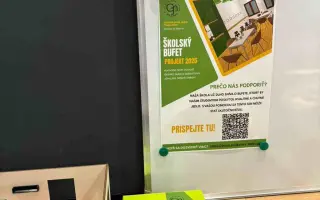Gymnázium J. Chalupku v Brezne: Pomôžte nám vytvoriť školský bufet a oddychovú zónu pre našich žiakov!