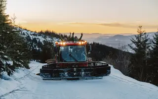 Prvý priestor pre bežkárov na Čertovici - zázemie na horách