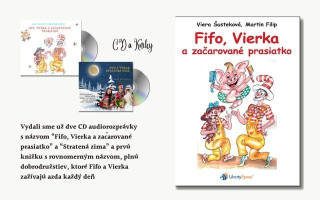 Podpor vydanie knihy Fifo a Vierka - Stratená zima