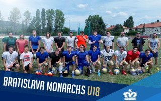 Podporte juniorov U18 Bratislava MONARCHS na cestách