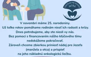 NESME SA NAVZÁJOM: Podržte tých, ktorí 25 rokov menia príbehy rodín k lepšiemu.