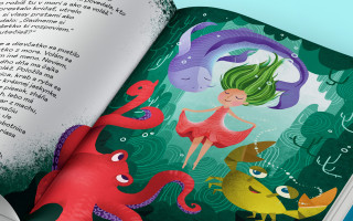 Dievčatko z mora - pomôžte priniesť detskú knihu malým čitateľom