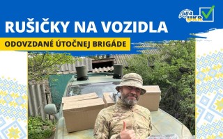 Pomôžte zakúpiť rušičky dronov pre ukrajinských obrancov