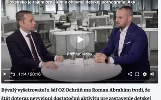 💙 OCHRÁŇ MA – Zachráňme hlas detí, ktoré sa samé ozvať nemôžu