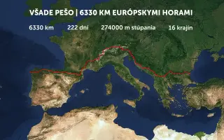 Všade pešo | Zaži 6330 kilometrov dobrodružstva v jednej knihe