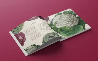 Kniha "Maľovaná zelenina" | ukážme deťom skutočnú zeleninu :)