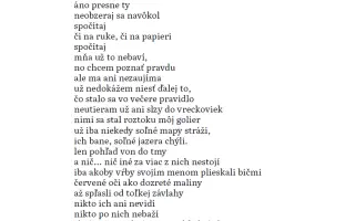 Podporte vydanie básnickej zbierky ,,Spočítaj mi môj dážď."