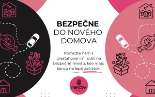 NIKDY VIAC! Pomôžte nám získať väčšie auto na prevoz žien a detí do bezpečia