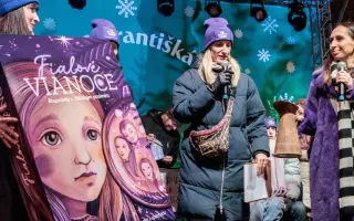 Kniha Fialové Vianoce | Pridajte sa k 16 spisovateľom, ktorí pomáhajú deťom s epilepsiou