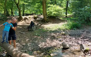 Pomôžte Albertovi brázdiť cyklotrasy s rodinou