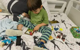 Pomôžme dvojročnému Teovi v boji s rakovinou