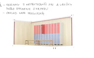 Prvý priestor pre bežkárov na Čertovici - zázemie na horách